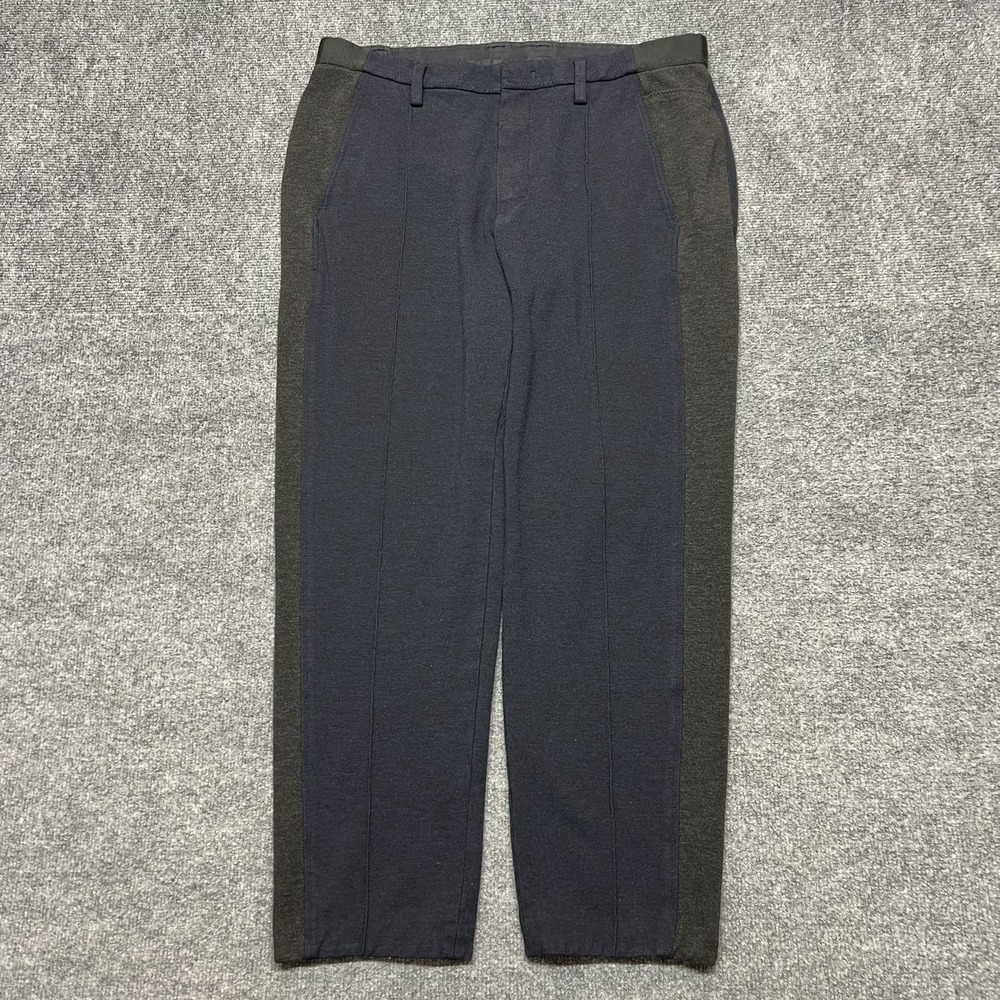 Kit And Ace Pants Mens 33x27 Blue Wool Chino